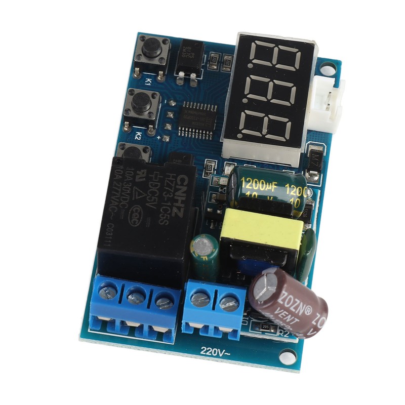 Relay Timer Module 1 Way Adjustable Trigger Delay Cycle Timing