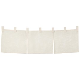 遠藤商事(Endo Shoji) ネクスト のれん 半間用 無地 生成り 縦×横(mm)250×850 質量(g)100 材質:綿65%麻35% 業務用 YHV0102