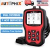 Autophix Automotive All Systems OBD2 Diagnostic Scanner ABS Battery TPMS