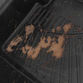 Oskkude Car Floor Mats & Cargo Liner Set for Kona 2024, All Weather Heavy Duty Waterproof Floor Mats Car Floor Liners, Non-Slip Floor Liners & Cargo Mat Full Set (Not for Electric Models)