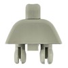 ALTBET 2 Clips de Gancho para Visera Solar Gris