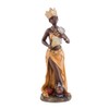 DRW Oshun Oshun Orisha Resin Figurine Hand Painted Oxum (20cm)