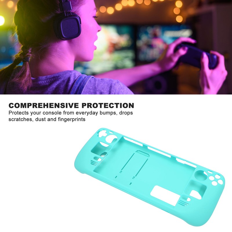 Kickstand Case for Steam Deck Hands Free Full Protection Fingerprint