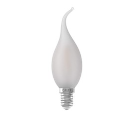 Calex Windstoßkerzenlampe matt LED-Filament 3.5W (ersetzt 35W) E14