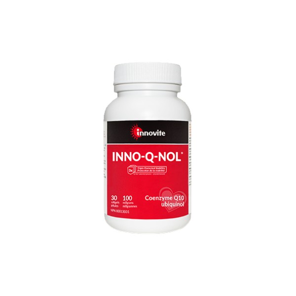 Innovite Inno-Q-Nol Ubiquinol CoQ10 100mg - 30 Softgels