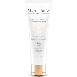 Marie D’Argan - Exfoliante Facial Champagne 75 ml - Limpiador Facial Con Aceite De Argán, Manzanilla y Ácidos Frutales - Textura Suave - Para Todo Tipo De Piel
