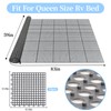83”x59” Plastic Mattress Underlay Pad for RV Boat Camper