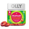 OLLY Metabolism Gummy Rings, Apple Cider Vinegar, Vitamin B12, Chromium,