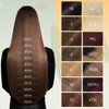 Elailite Bundle Extensions Real Hair #4 Medium Brown 55 cm