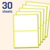 150 x 100 mm, 60 Pieces - Large White Sticky