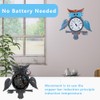 HOBYLUBY Indoor Outdoor Thermometer, Owl Wall-Mounted Thermometer Waterproof for Patio