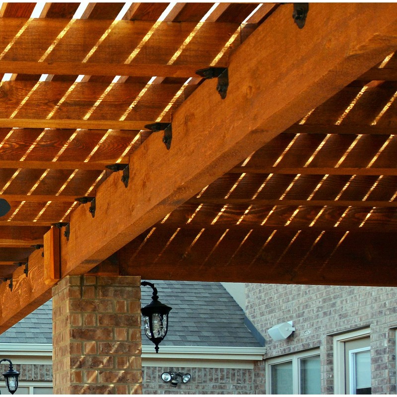 Ozco Building Products 56618 Laredo Sunset 4-inch Rafter Clips, (10