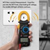 Digital Clamp Meter Multimeter Measures Resistance Alternating and Direct Current