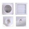 Vent Cover,8x8 1 PC Plastic Air Vent Grille Cover 3