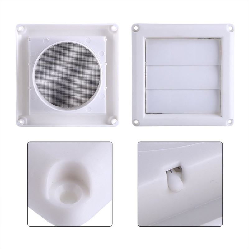 Vent Cover,8x8 1 PC Plastic Air Vent Grille Cover 3