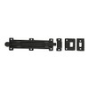 STALLION HARDWARE Black Powder Coat Iron Surface Slide Bolt, Finish