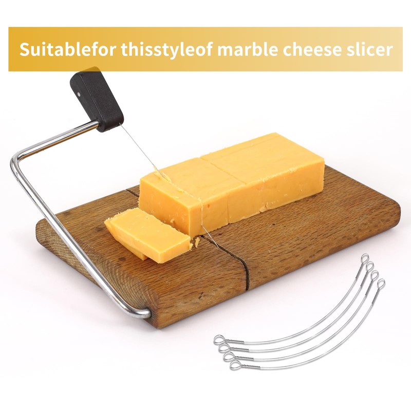4 Pcs Cheese Slicer Wire Replacement For Marble Cheese Slicer