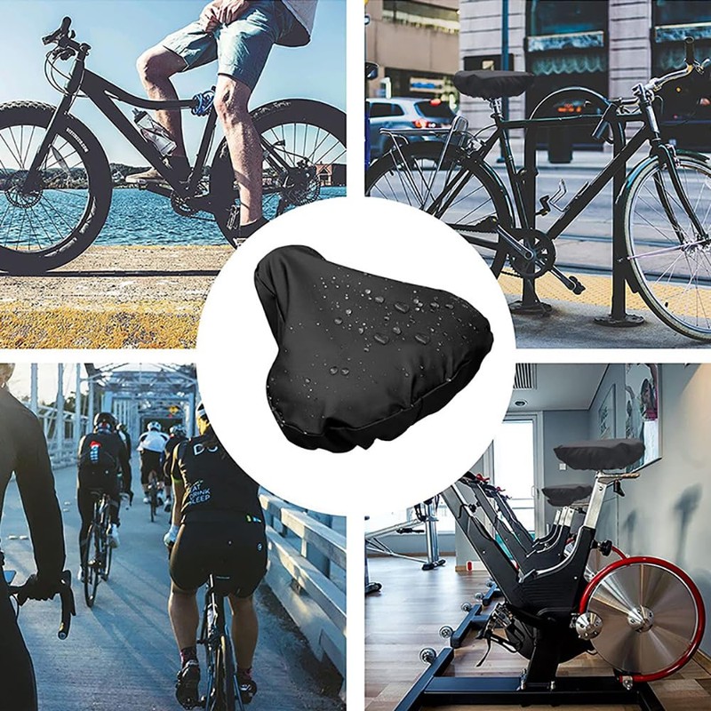 NITIUMI Bicycle Saddle Cover, Waterproof, Seat Cover, Simple, Sun Exposure