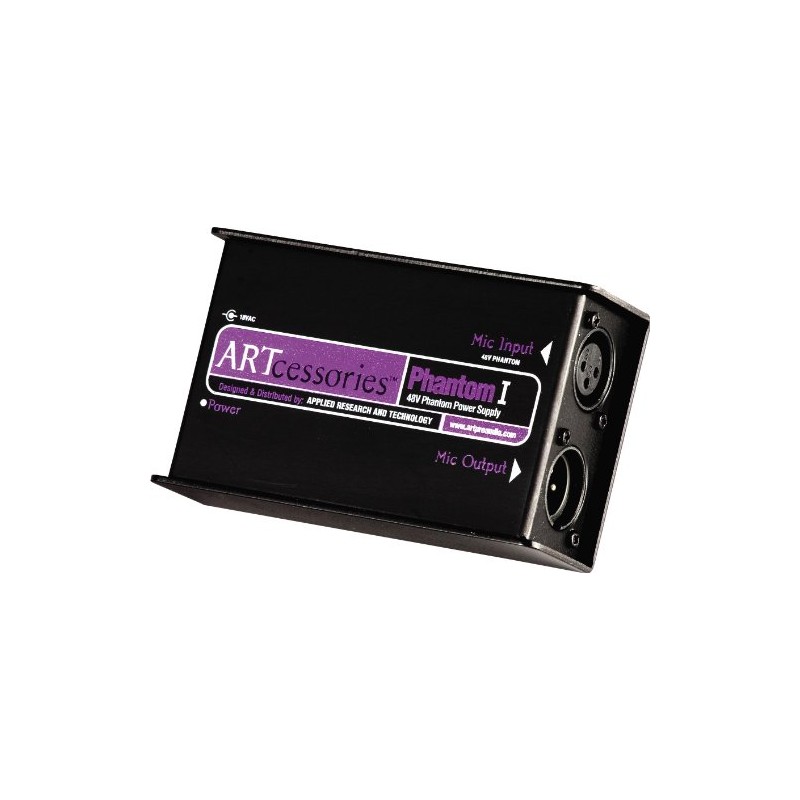 ART Phantom I 48V Phantom Microphone Power Supply