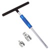 WINTOWIN 3/8" Spinner T-Handle Wrench,3/8-Inch Drive T Handle Socket Driver,13”