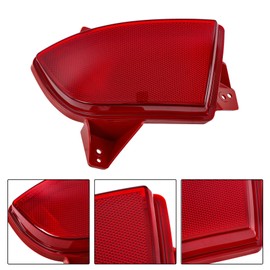 Silscvtt Bumper Tail Light Rear Reflector Assembly Replacement for Honda Pilot 2019-2022 Driver Side 33555-TG7-A01 HO1184122