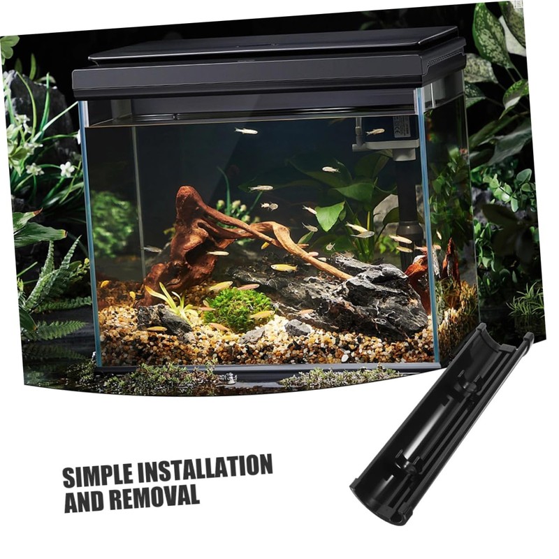 Kisangel 28cm Aquarium Light Baffle Fish Tank Lamp Shield Uv