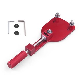 Gugxiom 77750 Oil Filter Cutter, Zinc Alloy Oil Filter Cutting Tool, One Piece Design, for Filter Cutting Range from 2-3/8" to 5" (Red)