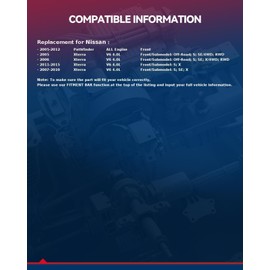KAX Front Quick Struts for Nissan Pathfinder 2005-2012, Xterra 2005-2015 4.0L Front Shocks Complete Struts Assembly with Coil Spring Set of 2, Replace 171103
