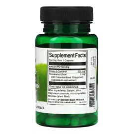 Indol 3 Carbinol Swanson 200 mg con resveratrol 60 cápsulas