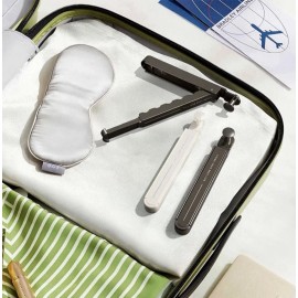 Unbranded Space Saving Portable All Metal Over The Door Hanger (Space Grey1 Piece)