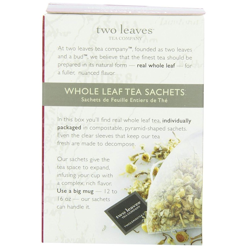 Two Leaves and a Bud Organic Assam Black Tea Bags,