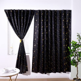 Portable Blackout Blind 150x200cm Blackout Curtains Simple Easy to Stick On Window No Drill Blackout Blind Curtain UV And Sun Protection For Bedroom Office Use(1 Panel 59Wx78L Inch)