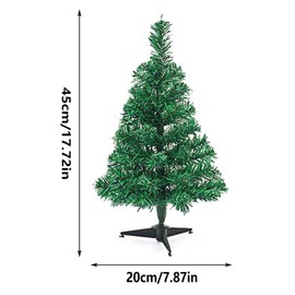 Liwein Christmas Tree, Mini Christmas Tree, 45 cm Small Christmas Tree, Artificial Christmas Tree, Mini Christmas Tree, Christmas Table Decoration for Christmas and New Year, Home, Office Decoration