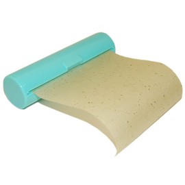 MOLZA MS-F5 Beauty Paper Workshop Free Cut Blotting Paper, Blister Pack, Green, 1 Piece