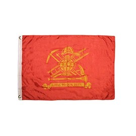 2x3 Fire Fighter Loyal to Our Duty Flag Polyester Firefighter Department