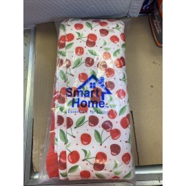 Smart Home Essentials For Living 10 pc Towel Gift Set Cherries on White