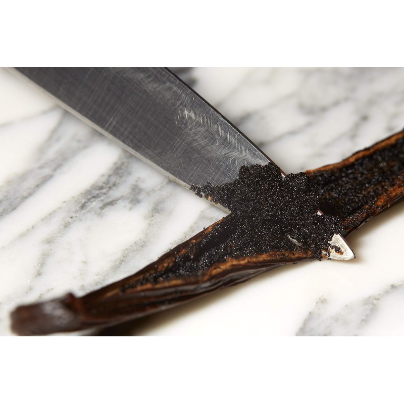 50 Split Vanilla Beans - Intense Ugandan Vanilla Beans 5-7