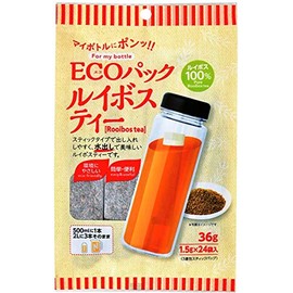 OSK Eco Pack Rooibos Tea (0.5 oz (1.5 g) x 24 Bags x 4 Tea Bags