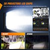Nilight - NI04-100W 17" 80w LED Work Light Single Row