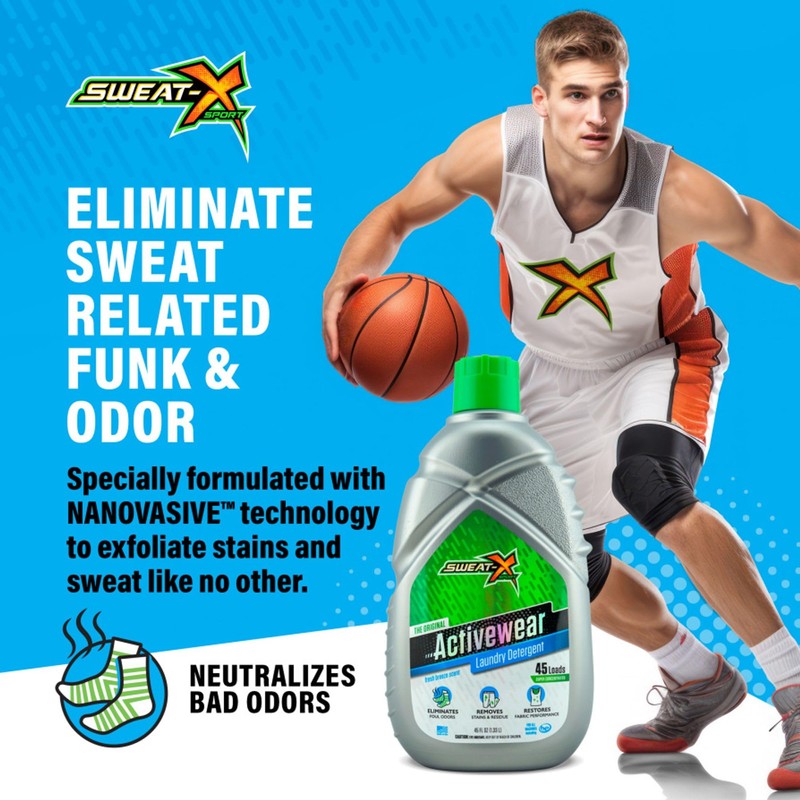 Sweat X Original Activewear Laundry Detergent – Remove the Worst