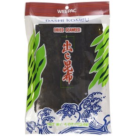 Wel-pac Dashi Kombu Dried Seaweed (Pack of 4)