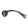 ATUOTPO Front Headlight Connector Plug Pigtail Compatible with Chevy Silverado