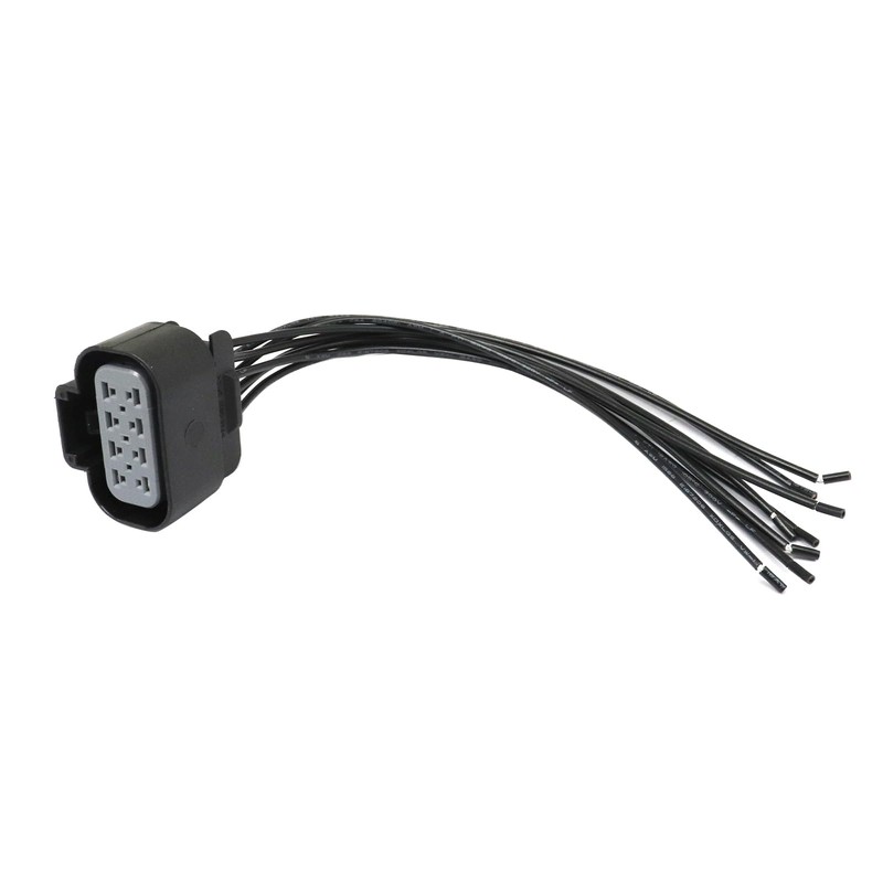 ATUOTPO Front Headlight Connector Plug Pigtail Compatible with Chevy Silverado