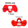 Weilan 50 Pieces Pinless Peepers for Chicken Peepers Eye Glasses