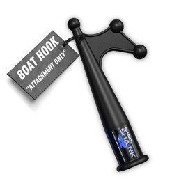 SandShark Boat Hook (Hook Only) for Telescoping Boat Pole - Anodized Aluminum Dock Pole, Sturdy Extension Pole with Foam Grips - Boat Accessories, Fishing Accessories, Pontoon Boat Accessories.