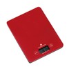 Zassenhaus" Balance Digital Scales, Red, 9 x 12 x 16
