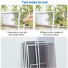 70 pcs Window Screen Tension Spring Corner Clips, Corner Mount