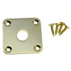 KAISH Gold Flat Bottom Metal Jack Plate Flat Base Square