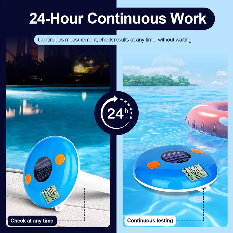 Pool Salt Tester | Floating Salinity Meter - Salt Test