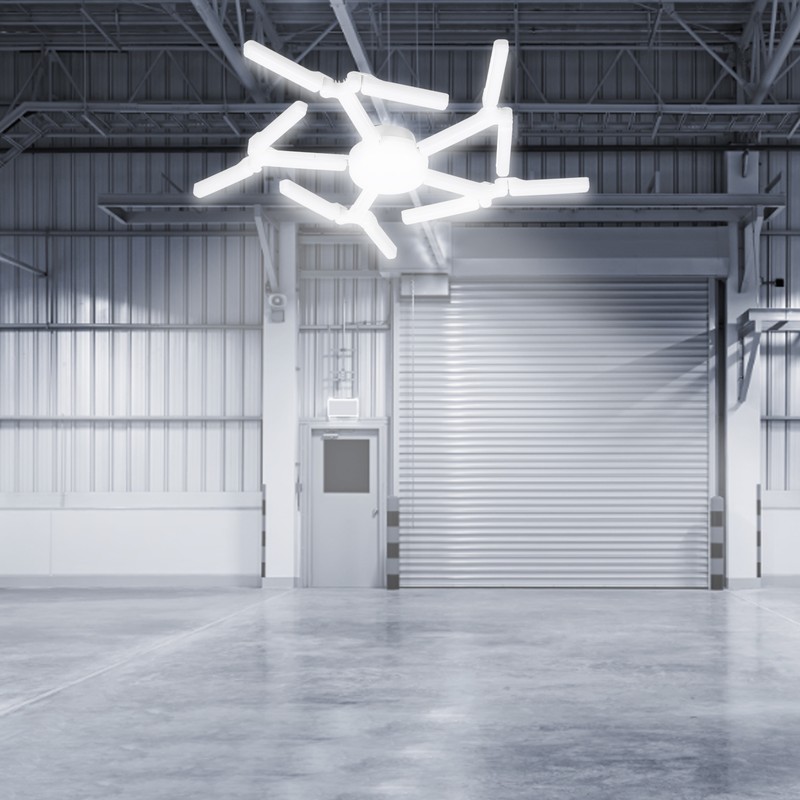 Neoglint LED Garage Lights Deformable Light Bulb Super Bright 80